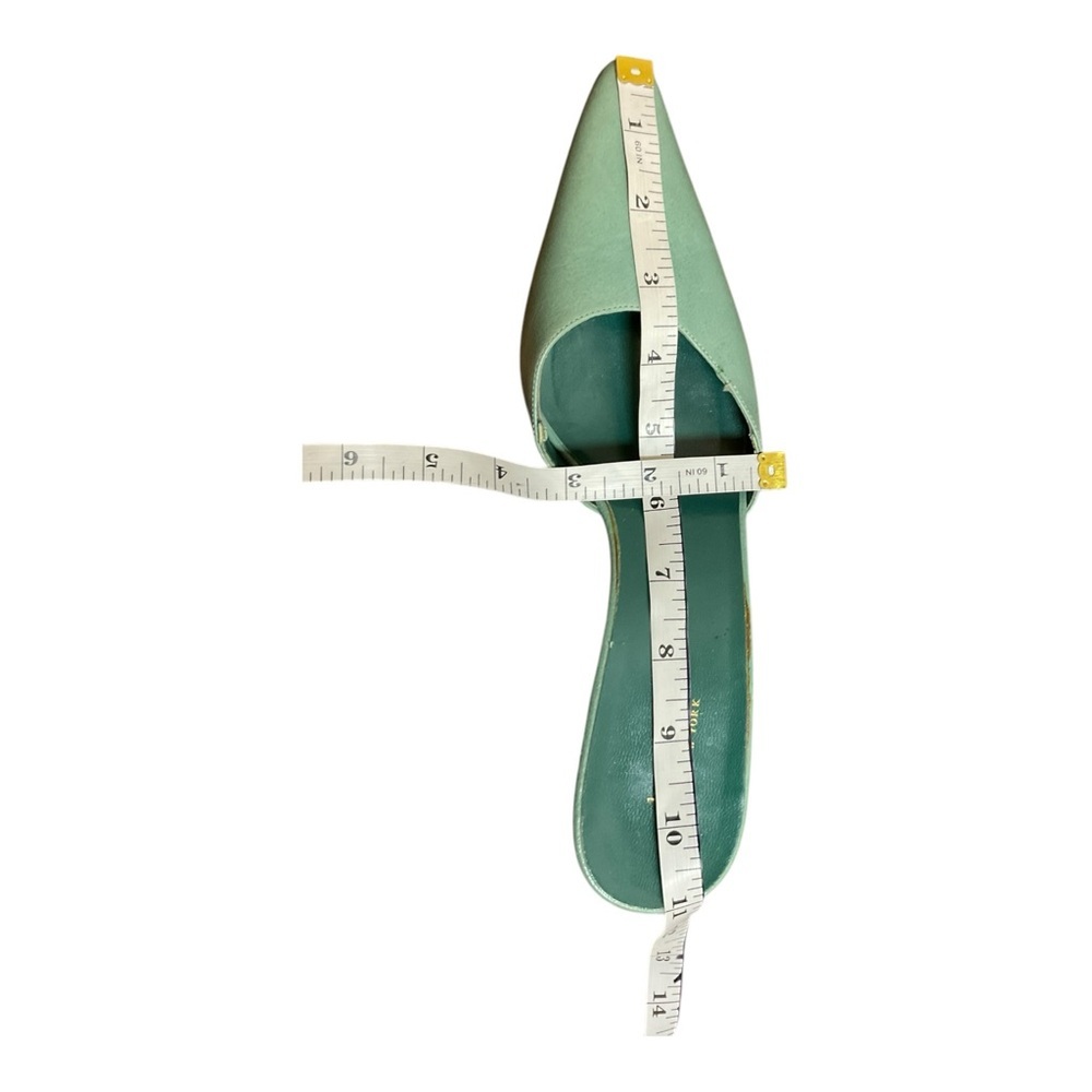 Kate Spade Women’s Green Sandals Shoes heels Mules Size 8.5 - Picture 15 of 16